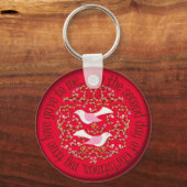 ウミガメ2匹 キーホルダー (正面)