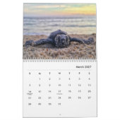 ウミガメ2019の壁掛けカレンダー カレンダー (3月 2027)