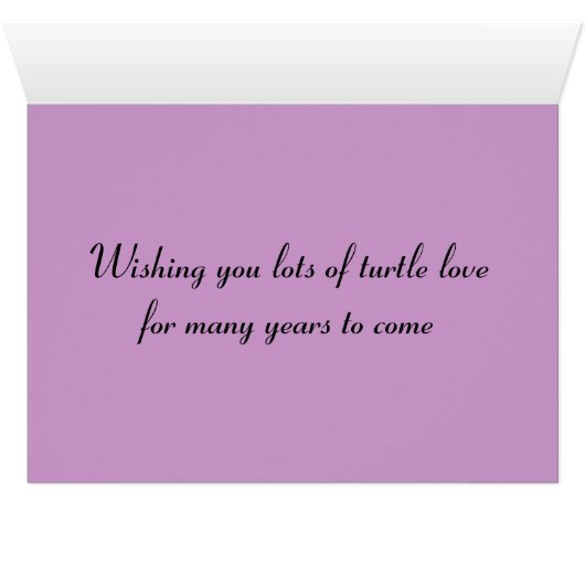 ウミガメ25周年記念カード (内部横(下))