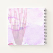 ウミガメ4歳の誕生日、海中 ノートブック (裏面)