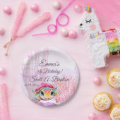 ウミガメ4歳の誕生日、海中 ペーパープレート (パーティー)