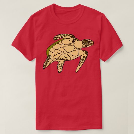 ウミガメ4 Tシャツ (デザイン正面)