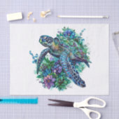 ウミガメ8 薄葉紙 (クラフト)