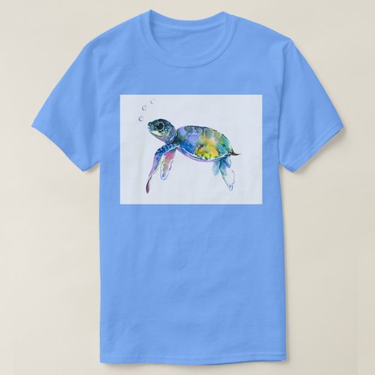 ウミガメ8 Tシャツ (デザイン正面)