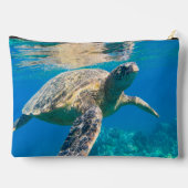 ウミガメ アクセサリーポーチ (裏面)