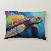 ウミガメ アクセントクッション (裏面)