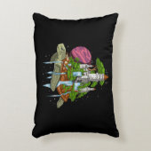 ウミガメ アクセントクッション (正面(垂直))