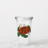 ウミガメ アクリルタンブラー (裏面)