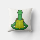 ウミガメ・アットヨガ瞑想 クッション (裏面)