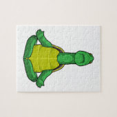 ウミガメ・アットヨガ瞑想 ジグソーパズル (横)