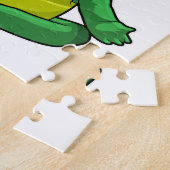 ウミガメ・アットヨガ瞑想 ジグソーパズル (側面)