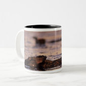 ウミガメ、エンヒドラルトリス3 ツートーンマグカップ (正面左)