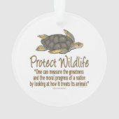 ウミガメ オーナメント (裏面)