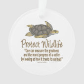 ウミガメ オーナメント (正面)