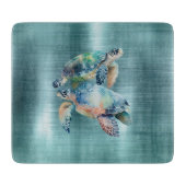 ウミガメ カッティングボード (正面)