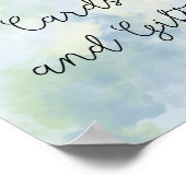 ウミガメ – カードとギフト赤ちゃんシャワーポスター ポスター (角)