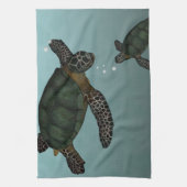 ウミガメ キッチンタオル (縦)