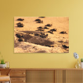 ウミガメ キャンバスプリント (インサイチュ (リビング))