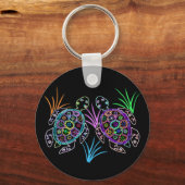 ウミガメ キーホルダー (正面)