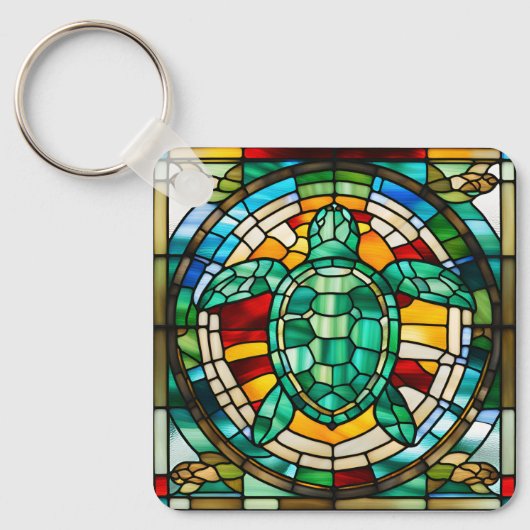 ウミガメ キーホルダー (正面)