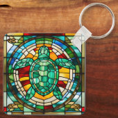 ウミガメ キーホルダー (裏面)