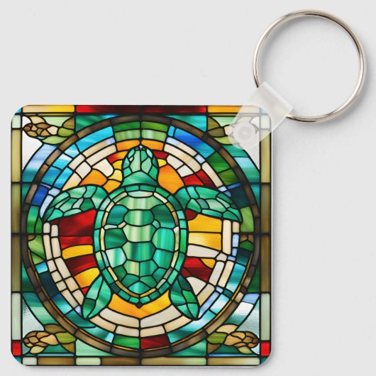 ウミガメ キーホルダー (裏面)