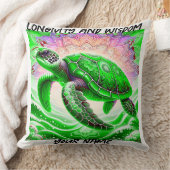 ウミガメ クッション (ブランケット)