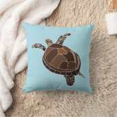 ウミガメ クッション (ブランケット)
