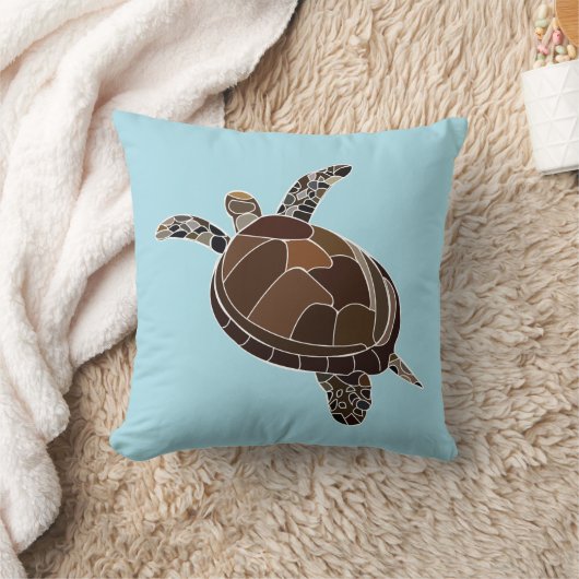 ウミガメ クッション (ブランケット)