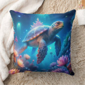 ウミガメ クッション (ブランケット)