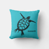 ウミガメ クッション (正面)