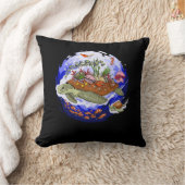 ウミガメ クッション (ブランケット)