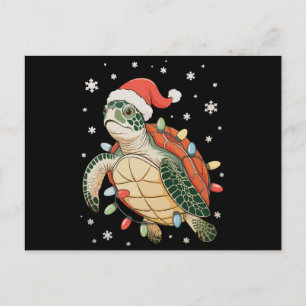ウミガメ クリスマス ライト Xmas ハット ホリデー