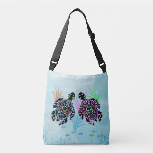 ウミガメ クロスボディバッグ (正面)