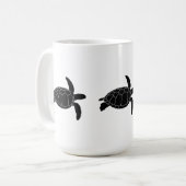 ウミガメ コーヒーマグカップ (正面左)