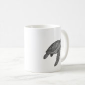 ウミガメ コーヒーマグカップ (正面右)
