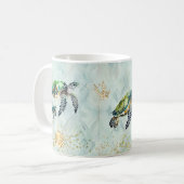 ウミガメ コーヒーマグカップ (正面左)