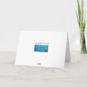 ウミガメ サンキューカード (裏面)