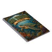 ウミガメ サンゴ礁 POPCUT ノートブック (右側)