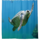 ウミガメ シャワーカーテン (正面)