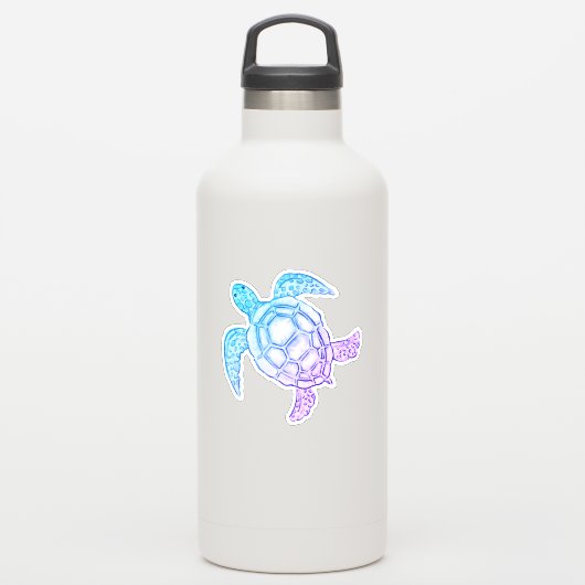 ウミガメ シール (ウォーターボトル)