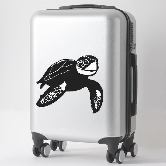ウミガメ –  シール (スーツケース)