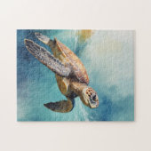 ウミガメ ジグソーパズル (横)