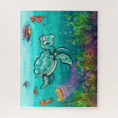 ウミガメ ジグソーパズル (縦)