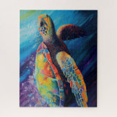 ウミガメ ジグソーパズル (縦)