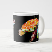 ウミガメ ジャンボコーヒーマグカップ (正面右)