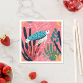 ウミガメ スタンダードカクテルナプキン (インサイチュ)