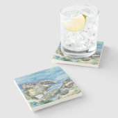 ウミガメ ストーンコースター (横)