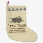 ウミガメ スモールクリスマスストッキング (正面)