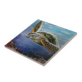 ウミガメ タイル (側面)